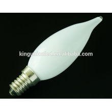 led candle bulb Aluminium ,e26 e27 ,led candle shaped light bulbs